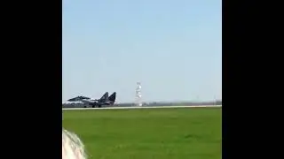 Mikojan-Gurewitsch MiG-29 Polish Air Force with Afterburner launch