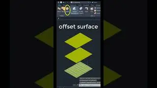 Offset Surface in Autocad 