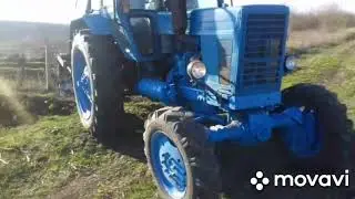 МТЗ 80 с передним мостом от Т 40. MTZ 80 with a front axle from T 40.
