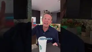 Starbucks Cup Magnet Roof Prank