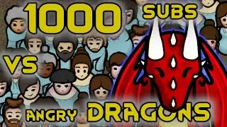 I put YOU in a CAGE with ANGRY DRAGONS in RimWorld!