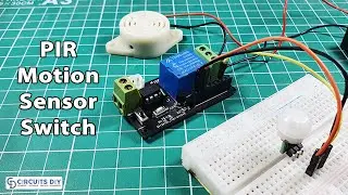 PIR Motion Sensor Switch - Burglar Alarm