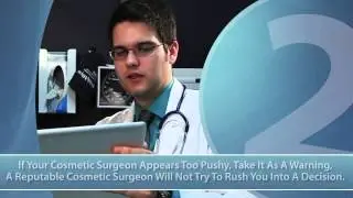Cosmetic surgeon draft with audio