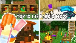 TOP 10 Minecraft 1.16 FABRIC Mods