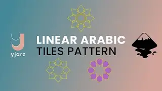 Linear Arabic Tiles Pattern in Inkscape
