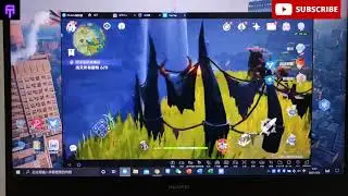Huawei Matebook Gaming test (Gameplay Genshin Impact)