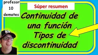 👉 CONTINUIDAD DE UNA FUNCIÓN definida a trozos Ejemplos y ejercicios resueltos [ límites ]