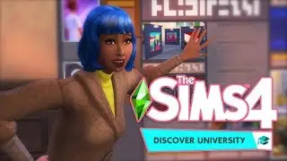 Sims 4 В университет ! ♥ Дурацкая презентация ..#2