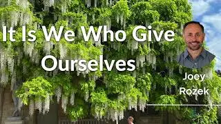 Joey Rozek - It Is We Who Give Ourselves