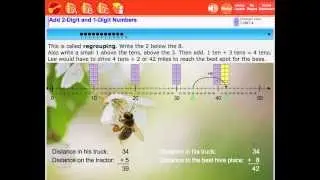 Add On Number Line for Common Core