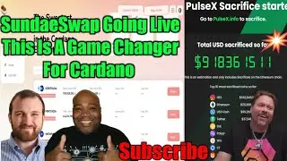 Cardano SundaeSwap Going Live | Hex PulseChain PulseX Update
