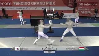 Seoul Grand Prix 2025 SWS - L64 - Joo Yebin KOR v Renata Katona HUN