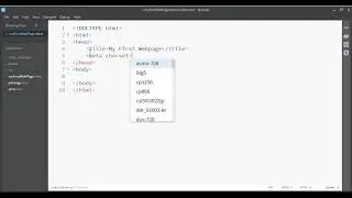 How To Create a Basic HTML5 Page