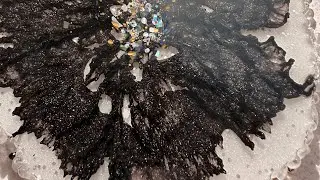 Цветы эпоксидной смолой и акрилом