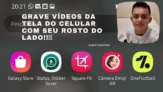 Como gravar vídeos para o YouTube reagindo a outros vídeos postados!! método fácil pelo celular!!