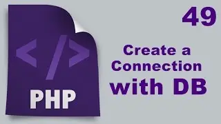 Php Tutorials in Urdu - 49 - How to Connect PHP file with Database in MySQLi
