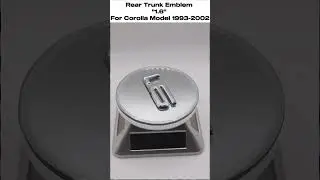 Abs Chrome Rear Trunk Emblem 