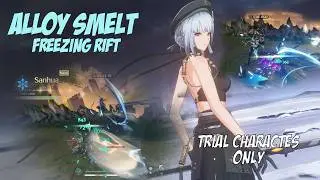 Alloy Smelt event | Freezing Rift | only Trial Characters | #wutheringwaves #wutheringwavesgameplay