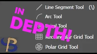ALL  ABOUT THE LINE SEGMENT TOOL, ARC, SPIRAL, RECTANGULAR GRID & POLAR GRID TOOL IN FULL DEPTH!