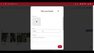 How to change a pinterest board from private to public