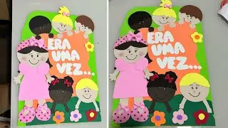 Plaquinha de historinha