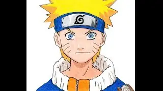 ¡¡SPEED DRAWING!! Naruto Uzumaki (Prismacolor) | RodrigoDrawings YT.