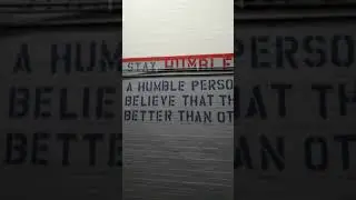 Stay humble yo