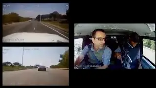 Full front rear dashcam footage of failed pretoria heist Leo Prinsloo & Llyod Mthombeni