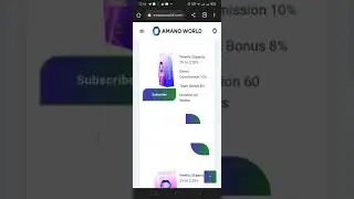 Amano world 🌍 packages presentation //Earn with amano world
