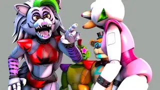 Roxy Eats Chica... | FNAF SECURITY BREACH....