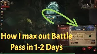 How I max out Battle Pass in little as 1-2 Days | Diablo Immortal