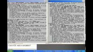 Cisco IOS: real or simulation?