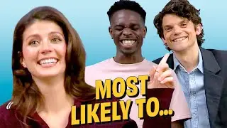 The stars of MY LADY JANE horse around with a game of MOST LIKELY TO... | TV Insider
