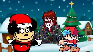 Este EXTRAÑO MICKEY MOUSE ha ROBADO la NAVIDAD - Friday Night Funkin VS Mokey [FULL WEEK] FNF Mods