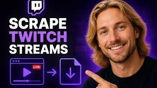 How to Scrape Live Twitch Streams? (RapidAPI + PullAPI)