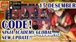 NEW UPDATE NARUTO NINJA ACADEMY GLOBAL GIFTCODES 15  DECEMBER 2023 - HOW TO REDEEM | NARUTO GAME