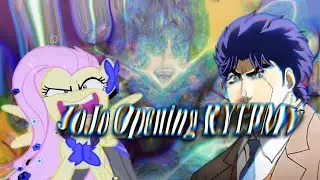 Jojo opening Флаттершай RYTPMV/YTPMV