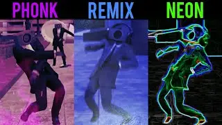 Speakerman Dancing Original vs Phonk vs Remix All version
