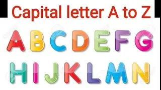A to Z capital letter | सही तरीके से A to Z कैंसे लिखें | CoCoEdu.in