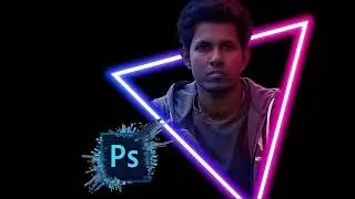 Neon Glow Effect / Adobe Photoshop Tutorial / Easy Photo shop tutorial