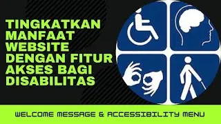 How To Add Difable Feature On Website | Menambah Fitur Disabilitas