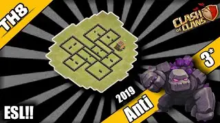 New 2019 TH8 WAR BASE | Anti Hogs/dragloon | Anti 3* [Defencive] Base | ESL SPECIAL - Clash Of Clans