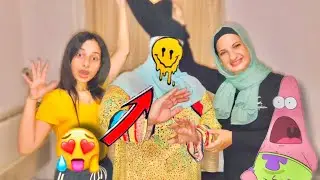 اقنعت خالتي المنقبة تقلع النقاب🧕💔 ( قمر ١٤ ) وقررت اغير استايل هدومها🤦🏻‍♀️😱!!