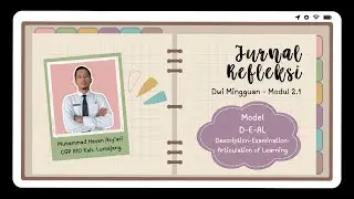 Jurnal Refleksi Dwi Mingguan Modul 2.1 Model DEAL #gurupenggerak #jurnalrefleksi #viralvideo