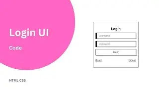 Login ui design html css code