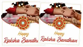 Raksha Bandhan Poster Kaise Banaye | How to Make Raksha Bandhan Social Media Poster Design Editing