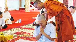 My Monk Ordination and Closing Ceremonies - Cambodian/Khmer Buddhist Monk