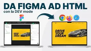 Da Figma ad Html - Come trasformare un design di Figma in un sito web con HTML e CSS con la dev mode