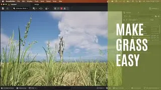 EL SECRETO DEL PASTO EN UNREAL ENGINE 5 🌱💻 | TUTORIAL PARA CREAR AMBIENTES NATURALES REALISTAS UE5