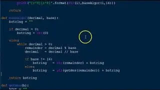 Python Dec to Hex Functions, List, for while loops, and formatting